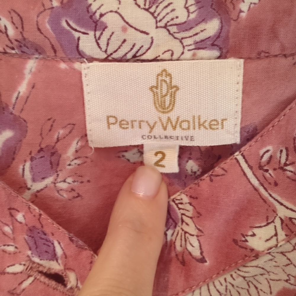 Perry Walker Blouse Medium - Picture 3 of 7